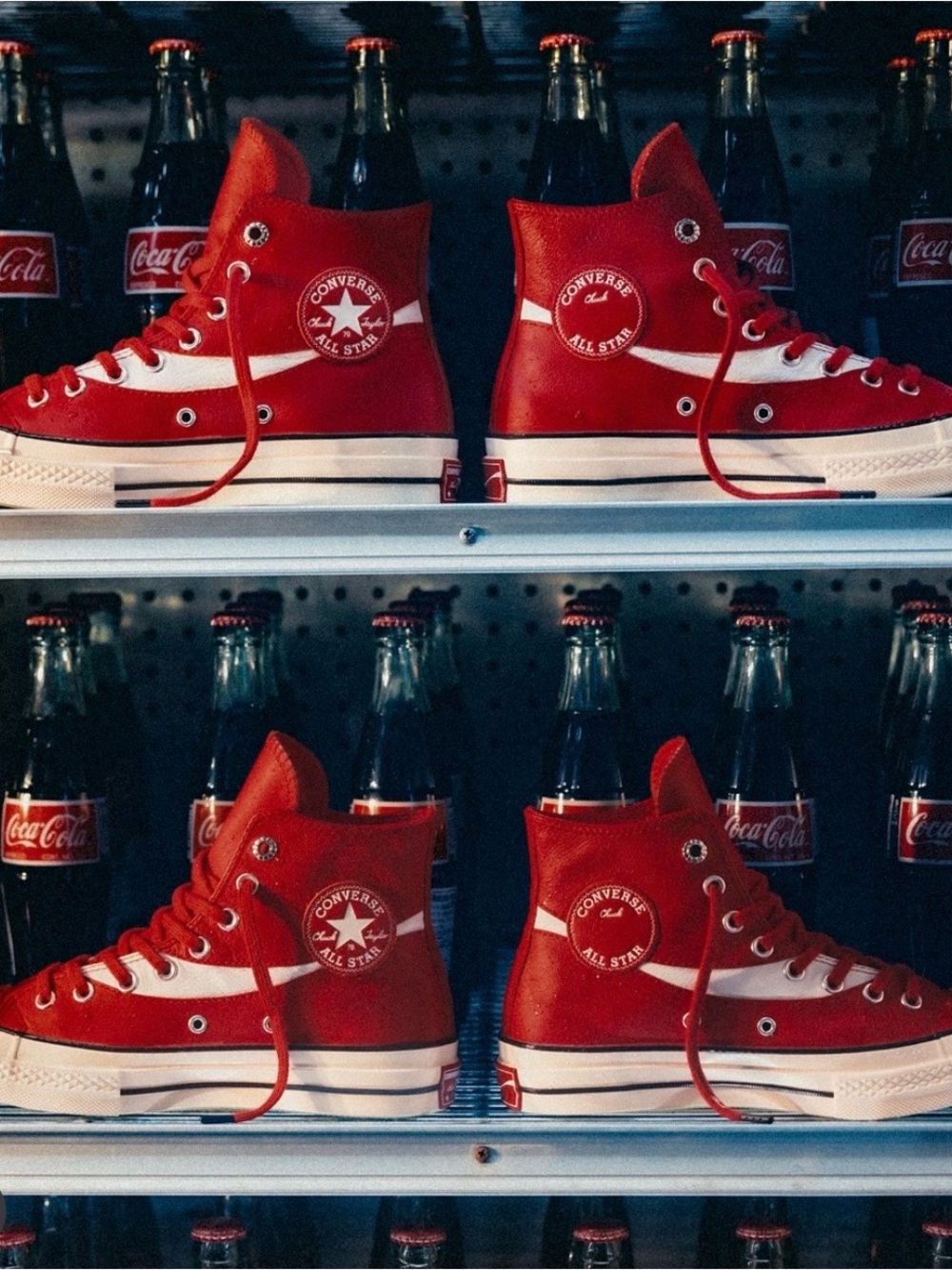 Converse x Coca Cola Chuck 70 High Top Leather Mens Sz 4 or Womens 6 A17888c
